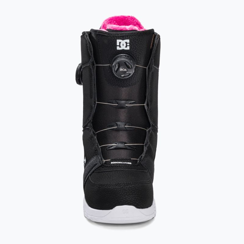 Buty snowboardowe damskie DC Lotus W black/black/white 3