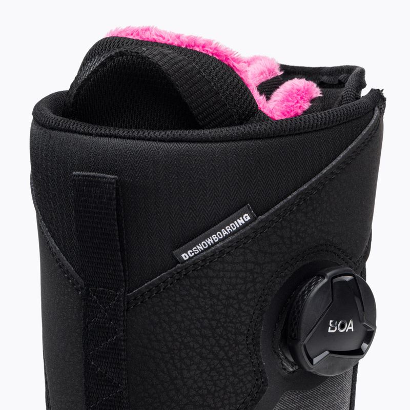 Buty snowboardowe damskie DC Lotus W black/black/white 8