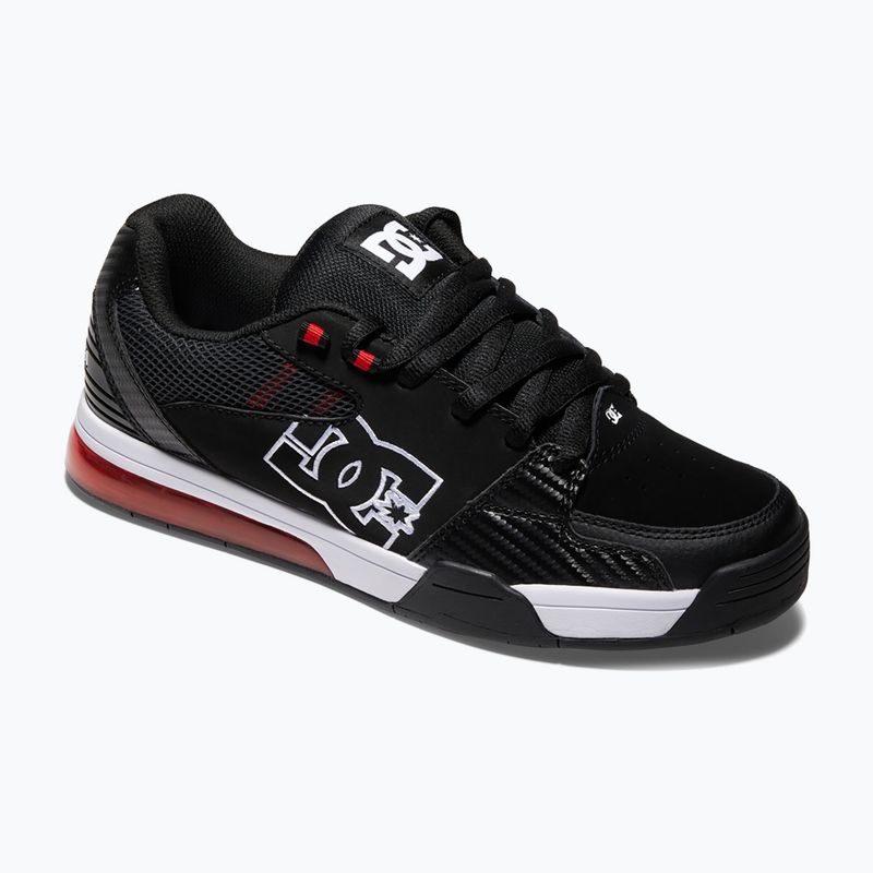 Buty męskie DC Versatile black / white / athletic red 8