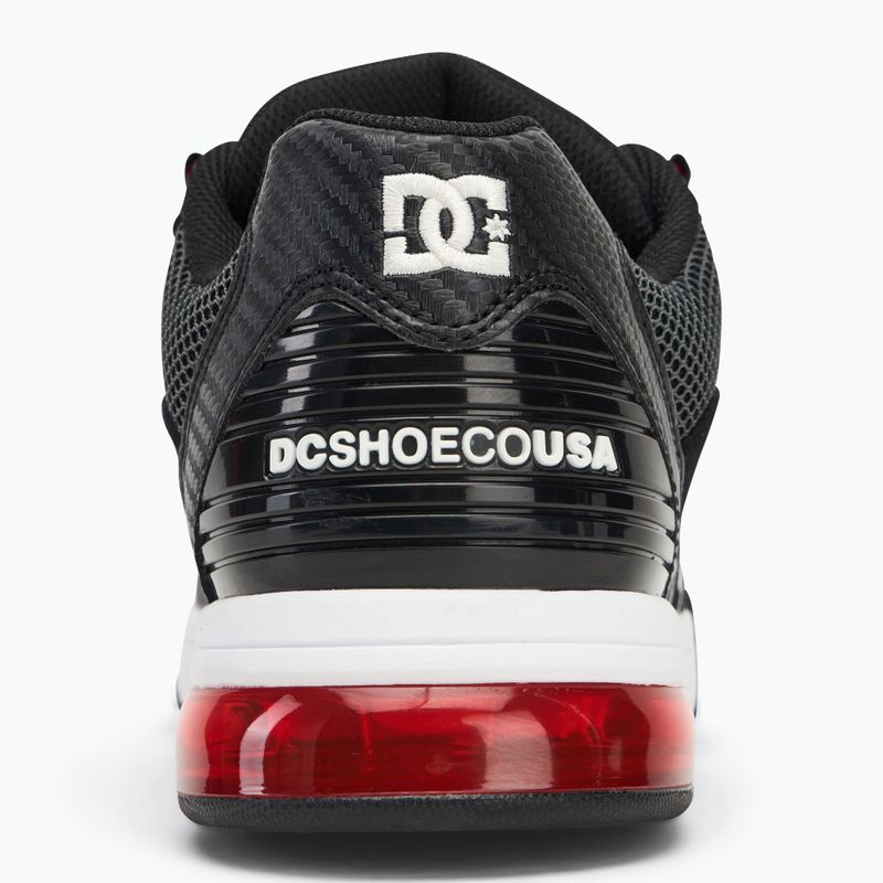 Buty męskie DC Versatile black / white / athletic red 6