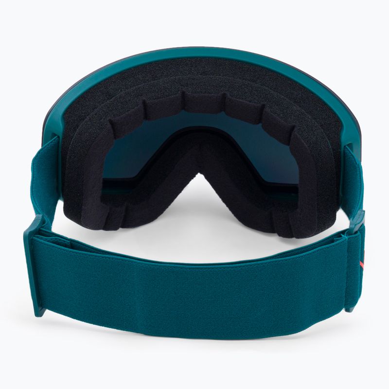 Gogle snowboardowe VonZipper Encore pacific satin/wildlife black-fire chrome 3