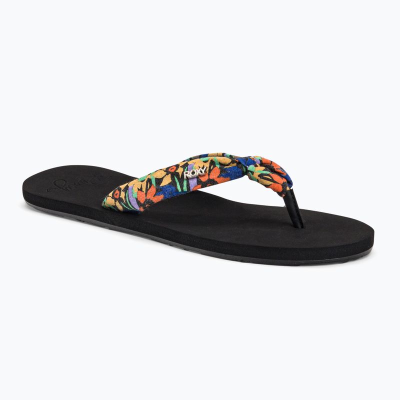 Japonki damskie ROXY Paia IV black print