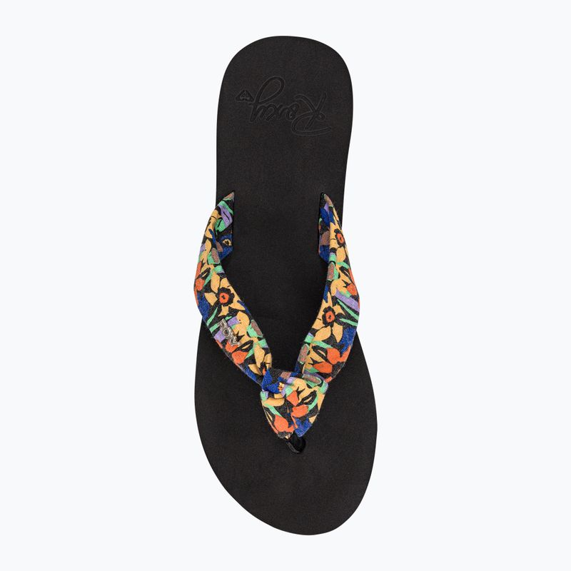 Japonki damskie ROXY Paia IV black print 6