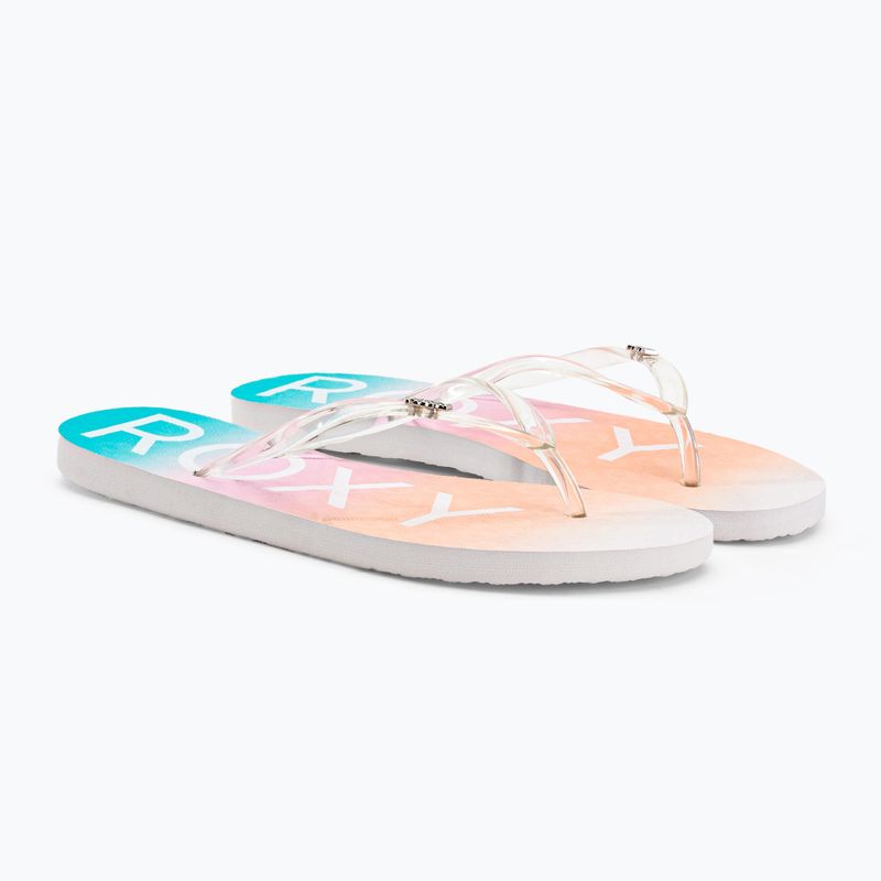 Japonki damskie ROXY Viva Jelly aquamarine 4
