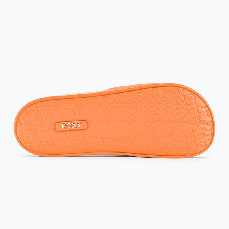 Klapki damskie ROXY Slippy II classic orange 5