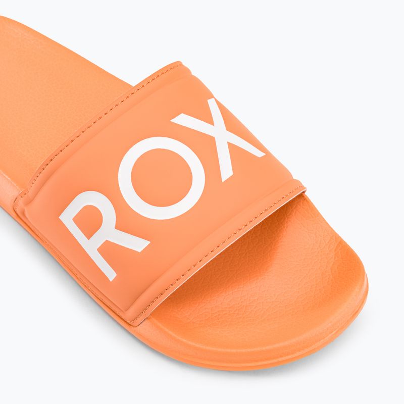 Klapki damskie ROXY Slippy II classic orange 7