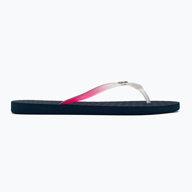 Japonki damskie ROXY Viva Gradient navy/ orange 2