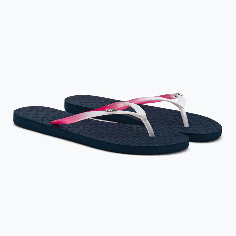 Japonki damskie ROXY Viva Gradient navy/ orange 4