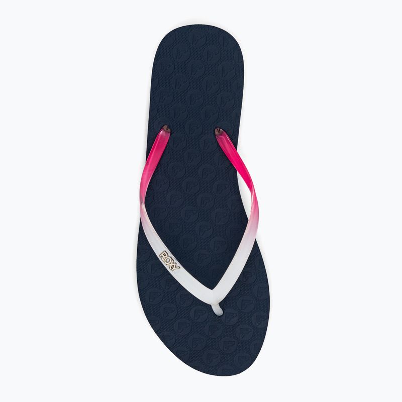 Japonki damskie ROXY Viva Gradient navy/ orange 6