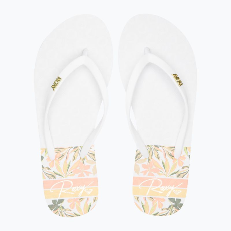 Japonki damskie ROXY Viva Printed white 12