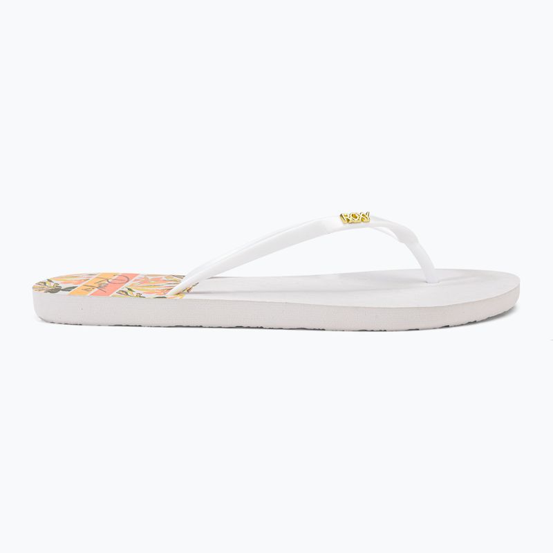 Japonki damskie ROXY Viva Printed white 2