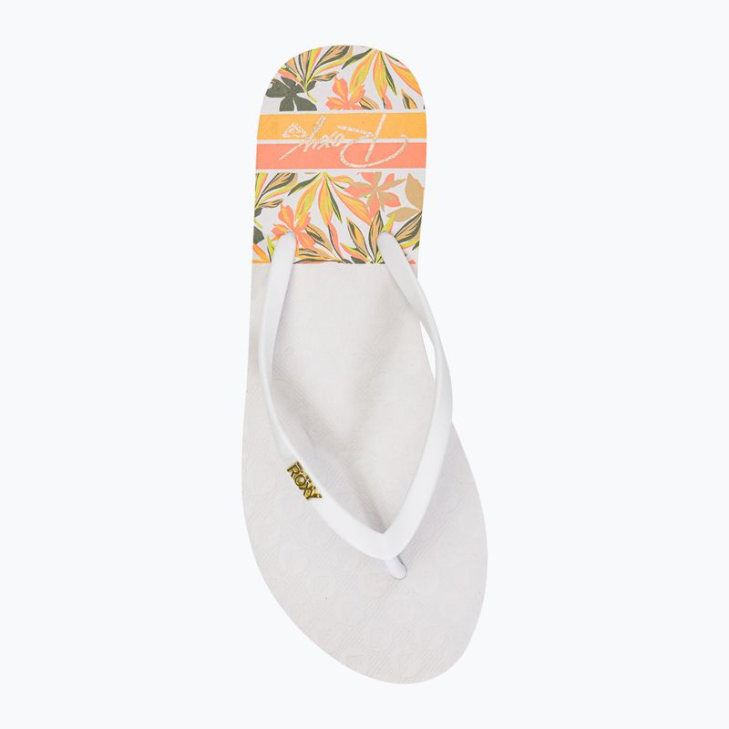 Japonki damskie ROXY Viva Printed white 6