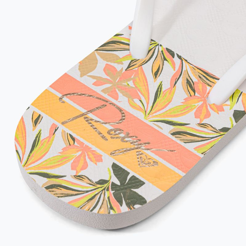 Japonki damskie ROXY Viva Printed white 8