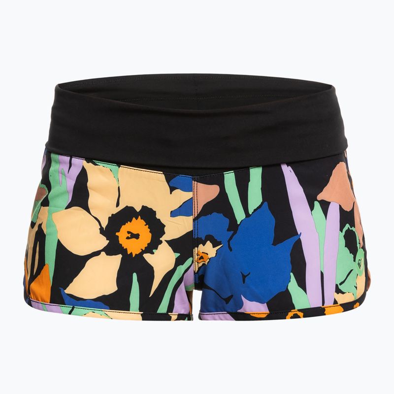Szorty kąpielowe damskie ROXY Endless Summer Printed 2" anthracite flower jammin