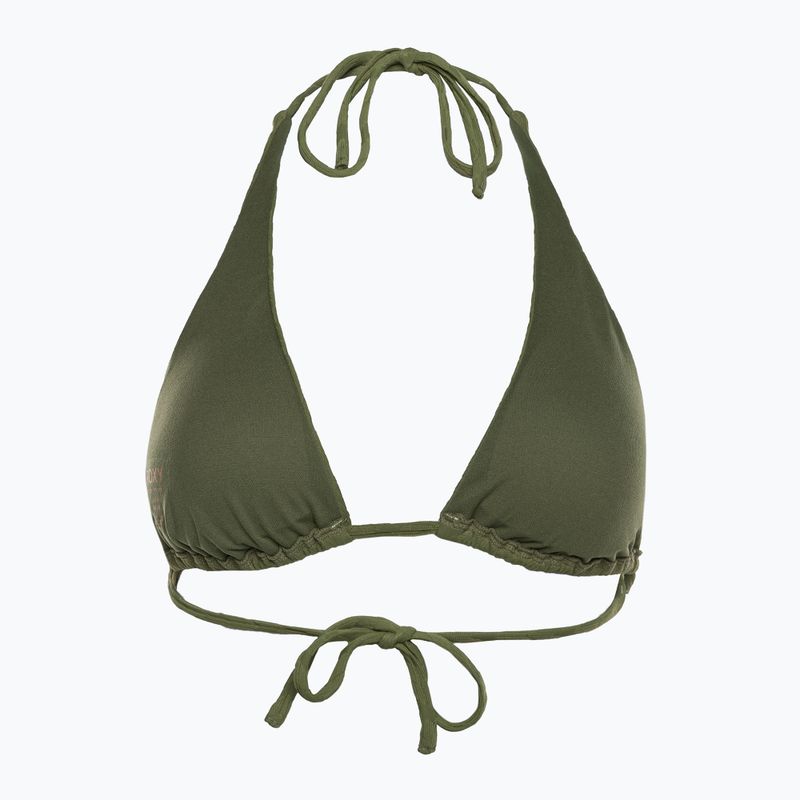 Góra od stroju kąpielowego ROXY Current Coolness Elongated Triangle loden green 2