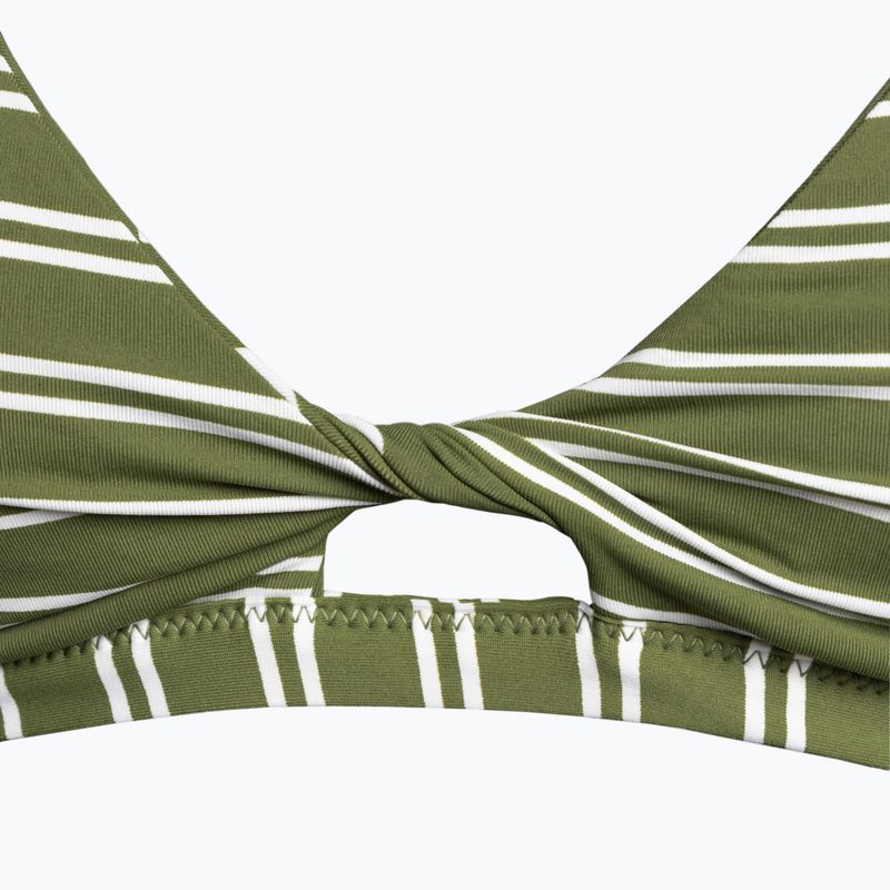 Góra od stroju kąpielowego ROXY Retro Revo Twist Bra loden green surfrider spirit s 5