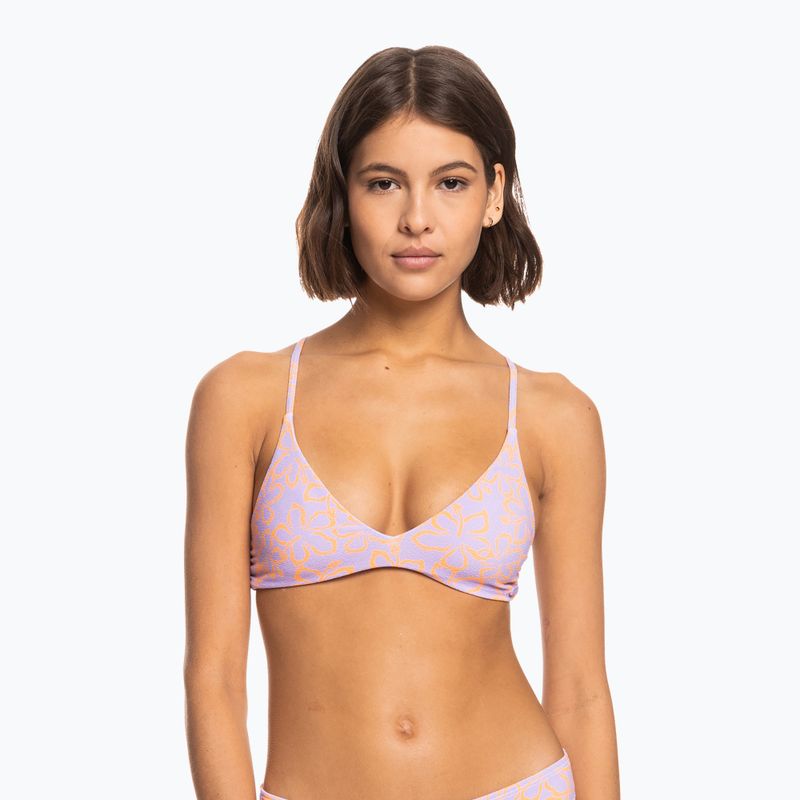 Góra od stroju kąpielowego ROXY Hawaiian Heat Athletic Triangle mock orange hawaiianheat 4