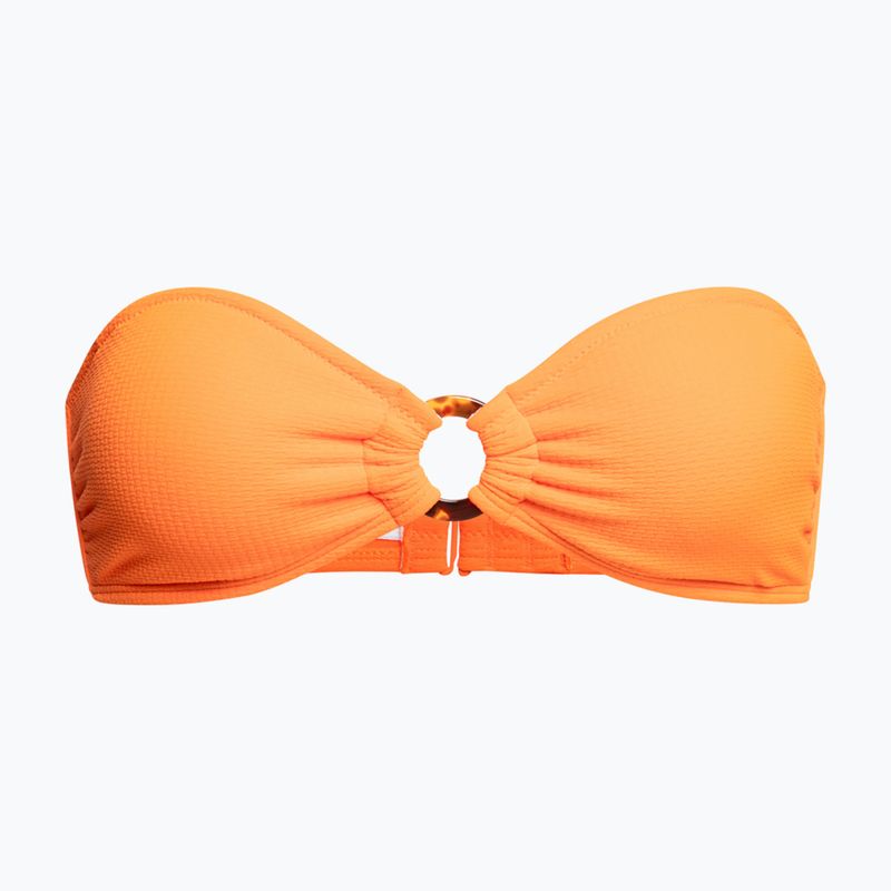 Góra od stroju kąpielowego ROXY Color Jam Bandeau tangelo