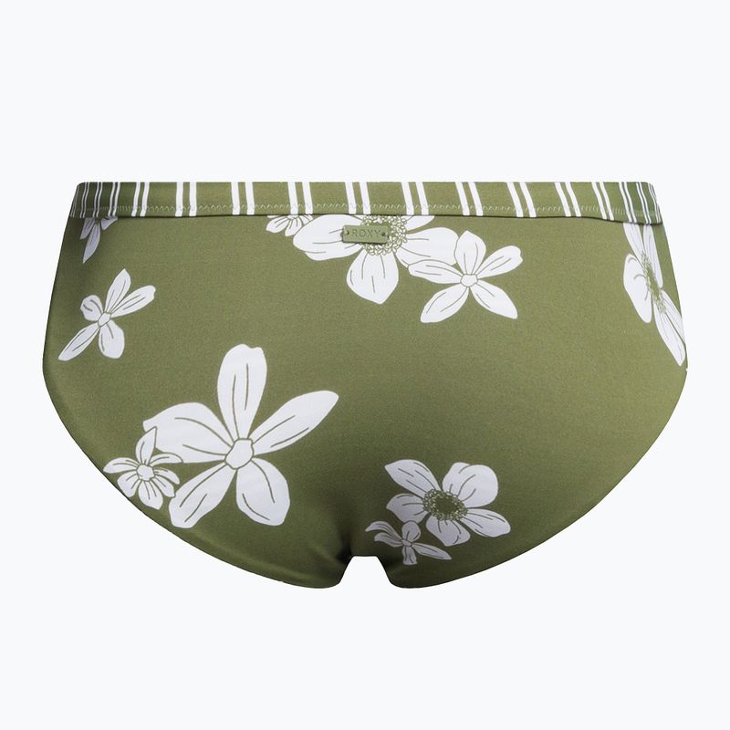 Dół od stroju kąpielowego ROXY Retro Revo Moderate loden green surfrider spirit s 2