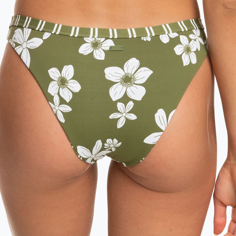 Dół od stroju kąpielowego ROXY Retro Revo Moderate loden green surfrider spirit s 9