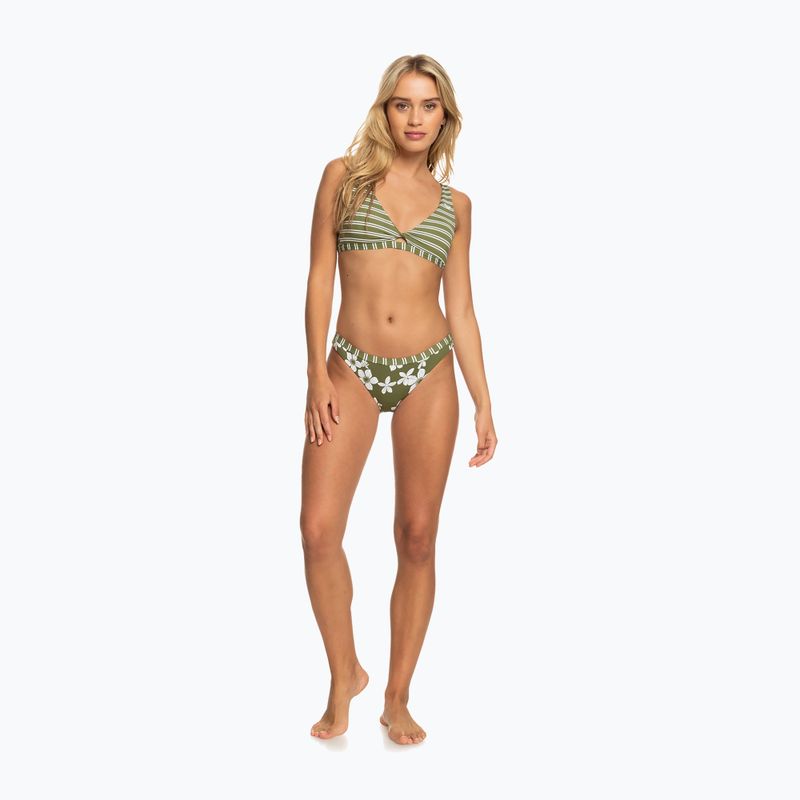 Dół od stroju kąpielowego ROXY Retro Revo Moderate loden green surfrider spirit s 10