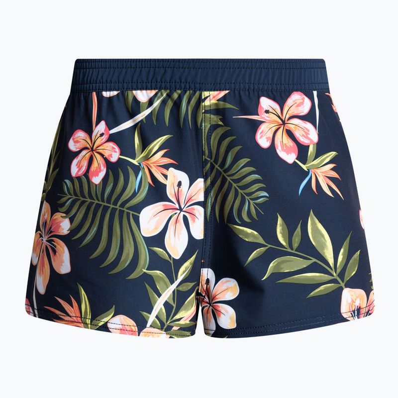 Szorty kąpielowe damskie ROXY Into The Sun Printed 2" mood indigo tropical depht
