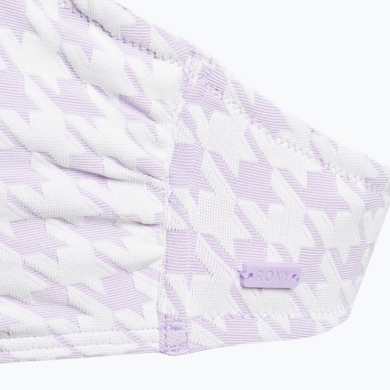 Góra od stroju kąpielowego ROXY Check It Bandeau purple rose 3