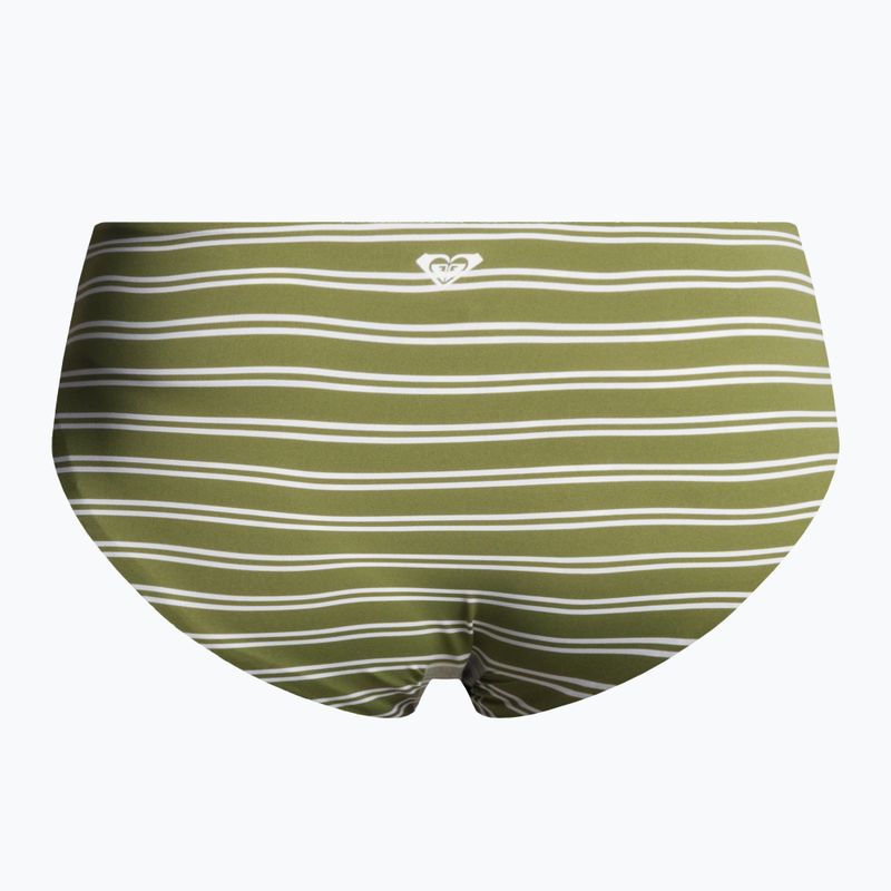 Dół od stroju kąpielowego ROXY Retro Revo Bikini Hl Midwaist loden green surfrider spirit s 5