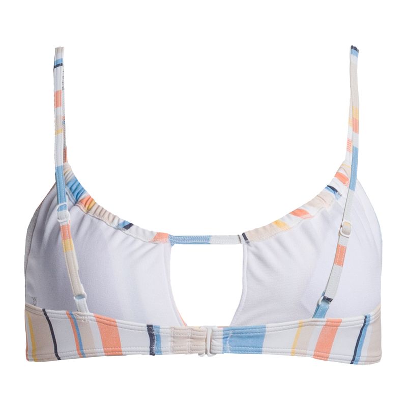 Góra od stroju kąpielowego ROXY Beach Classics Bralette peach whip sand stripper 2