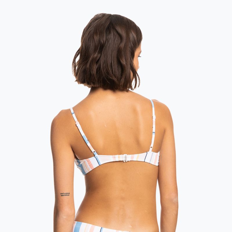 Góra od stroju kąpielowego ROXY Beach Classics Bralette peach whip sand stripper 5