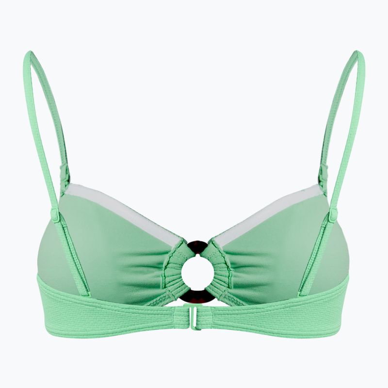 Góra od stroju kąpielowego ROXY Color Jam Bandeau absinthe green 2