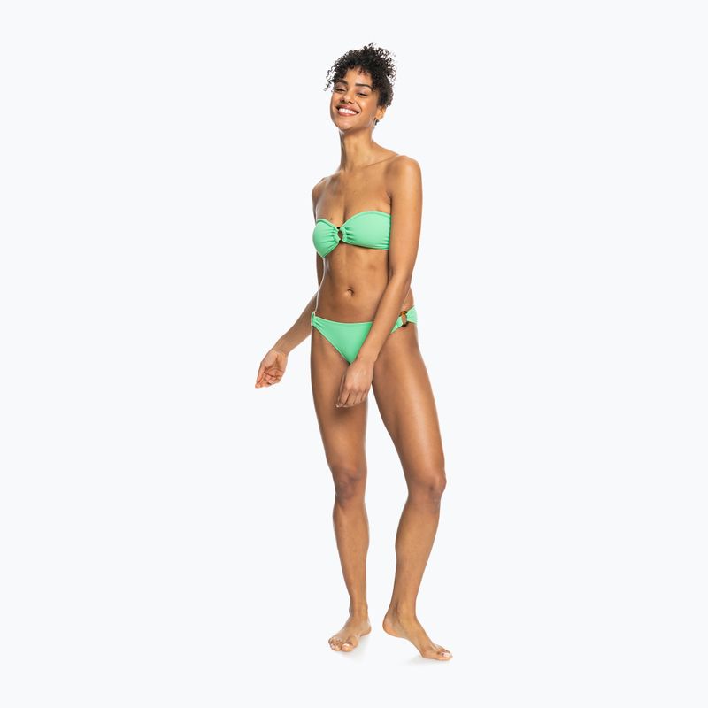 Góra od stroju kąpielowego ROXY Color Jam Bandeau absinthe green 5