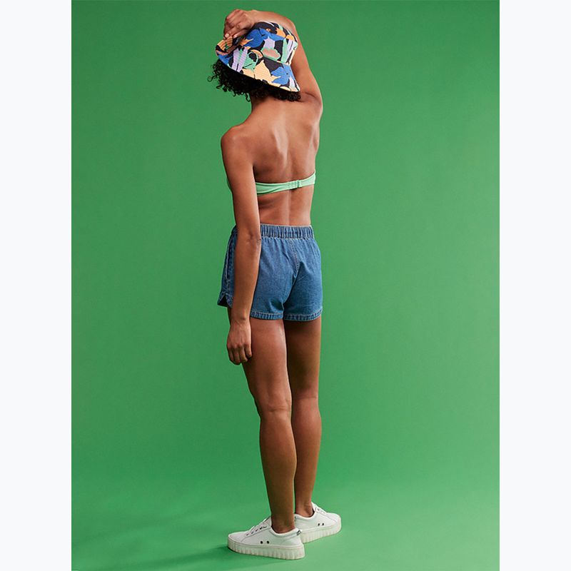 Góra od stroju kąpielowego ROXY Color Jam Bandeau absinthe green 12