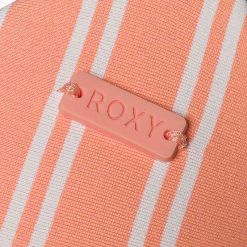 Góra od stroju kąpielowego ROXY Into The Sun Athletic Triangle papaya punch novelta stripe h 3