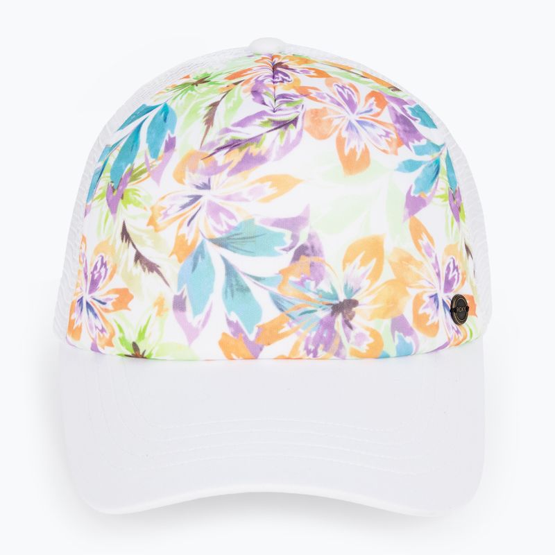 Czapka z daszkiem damska ROXY Beautiful Morning snow white pualani combo 4
