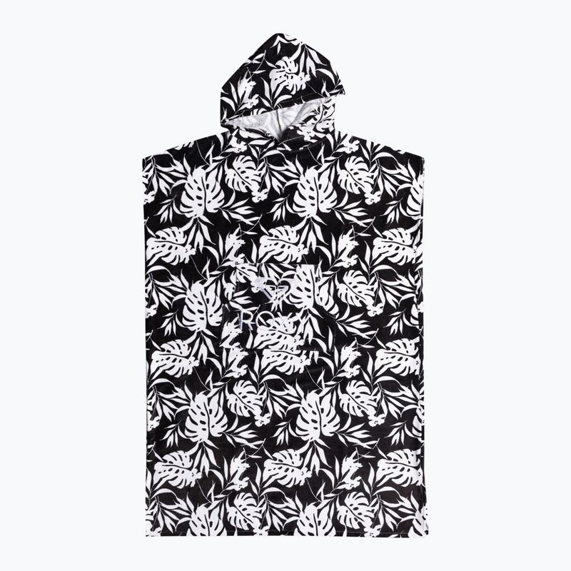 Ponczo damskie ROXY Warmy Sunset anthracite surf trippin bico