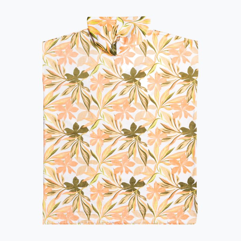 Ponczo damskie ROXY Stay Magical Printed bright white subtly salty mult 2