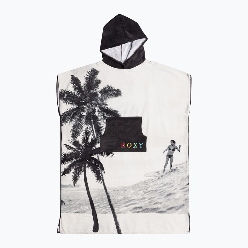 Ponczo damskie ROXY Warmy Sunset anthracite