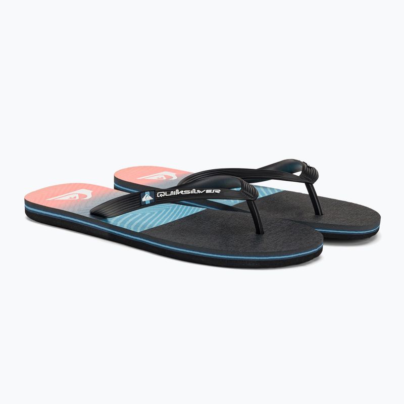 Japonki męskie Quiksilver Molokai Panel blue/blue/orange 4