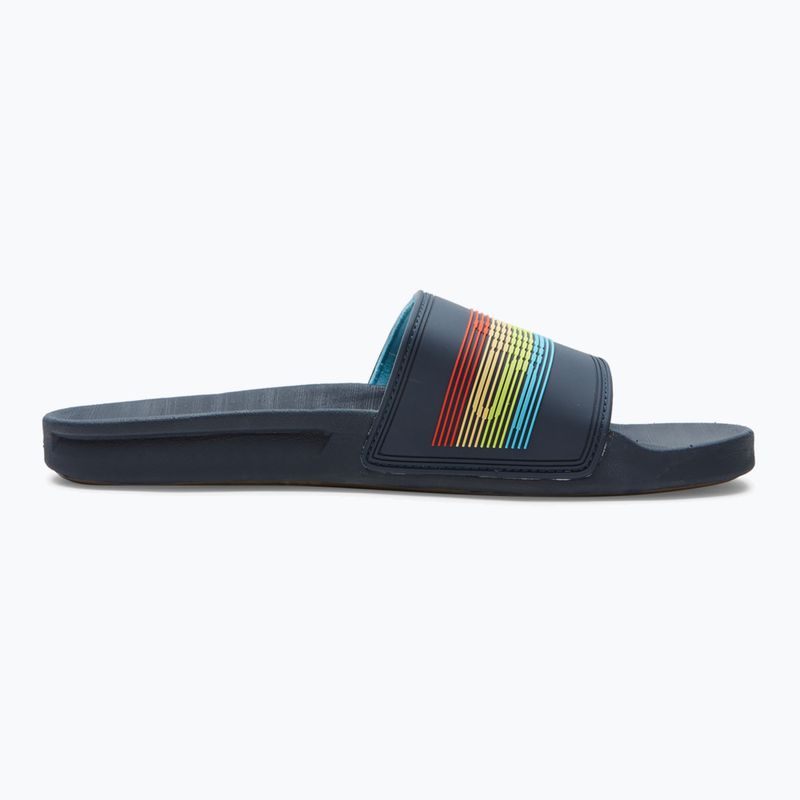 Klapki męskie Quiksilver Rivi Wordmark Slide blue 10