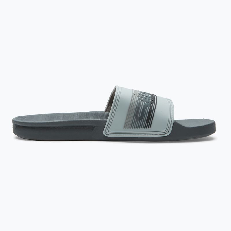 Klapki męskie Quiksilver Rivi Wordmark Slide grey 10