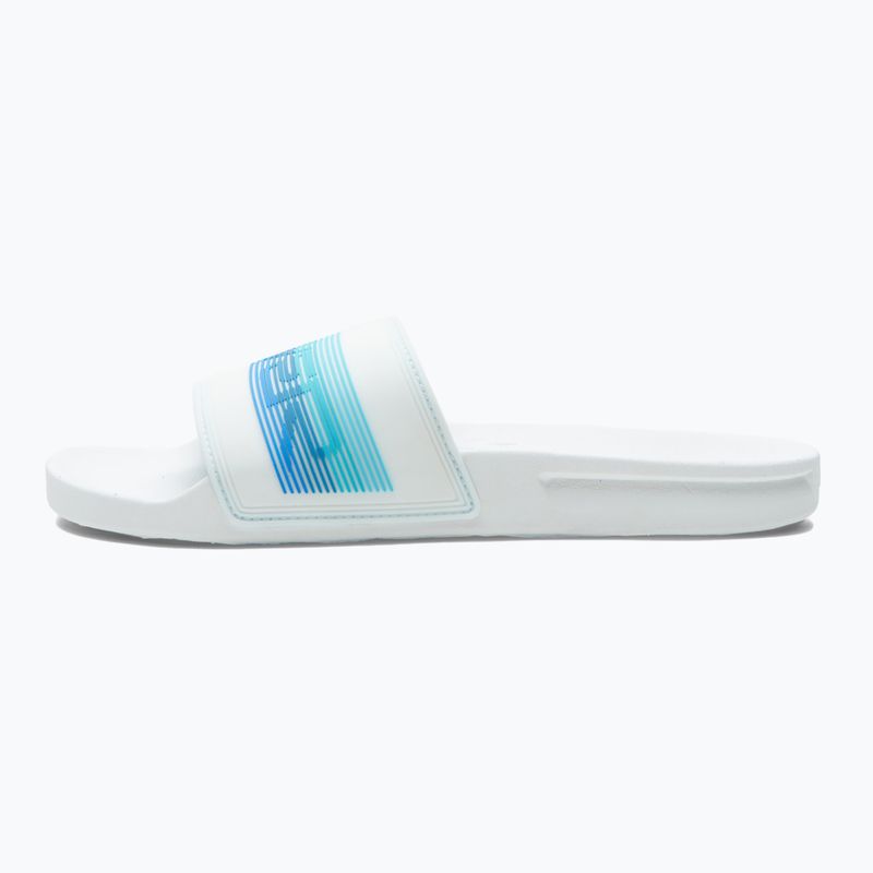 Klapki męskie Quiksilver Rivi Wordmark Slide white/blue/blue 11