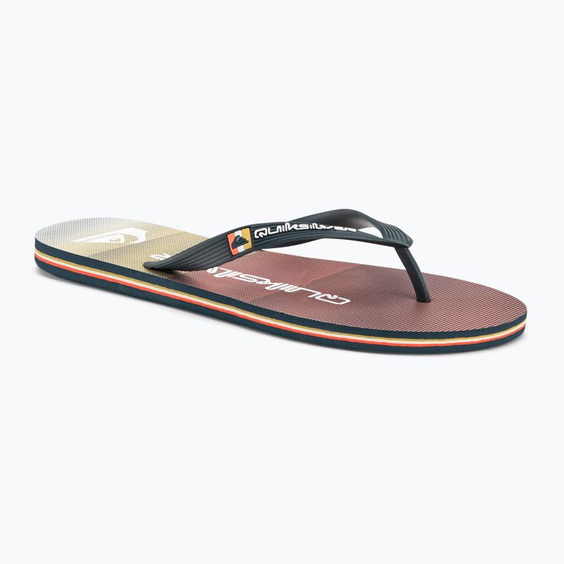 Japonki męskie Quiksilver Molokai Massive grey/orange/grey