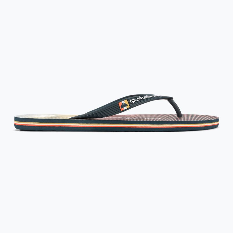 Japonki męskie Quiksilver Molokai Massive grey/orange/grey 2