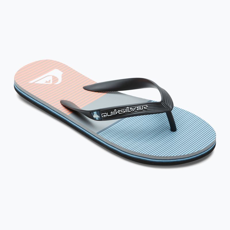 Japonki męskie Quiksilver Molokai Tijuana blue/blue/orange 9