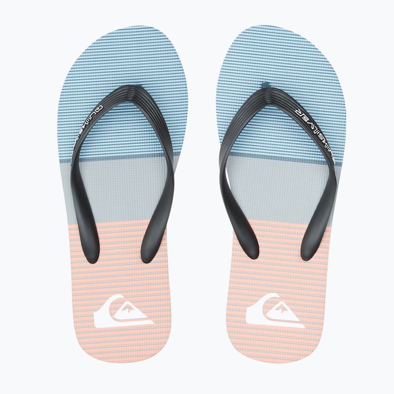 Japonki męskie Quiksilver Molokai Tijuana blue/blue/orange 12