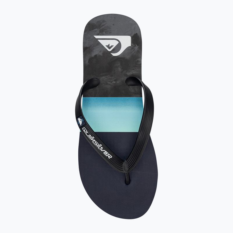 Japonki męskie Quiksilver Molokai Panel blue/blue/grey 6