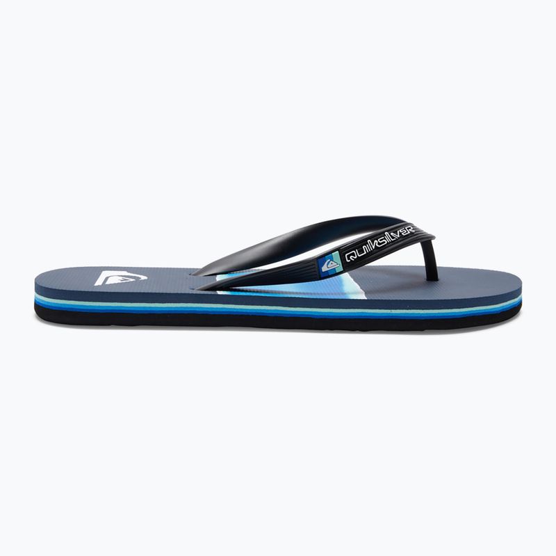 Japonki męskie Quiksilver Molokai Airbrushed blue 10