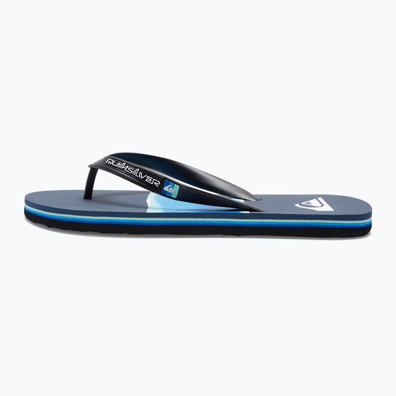 Japonki męskie Quiksilver Molokai Airbrushed blue 11