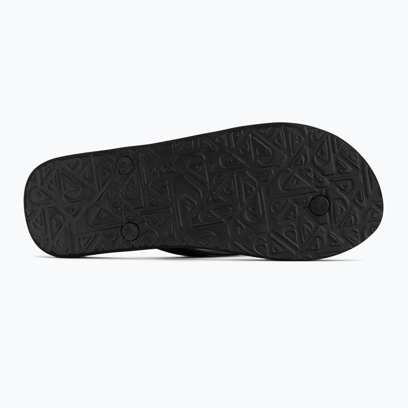 Japonki męskie Quiksilver Molokai Air Flow black/grey/black 5